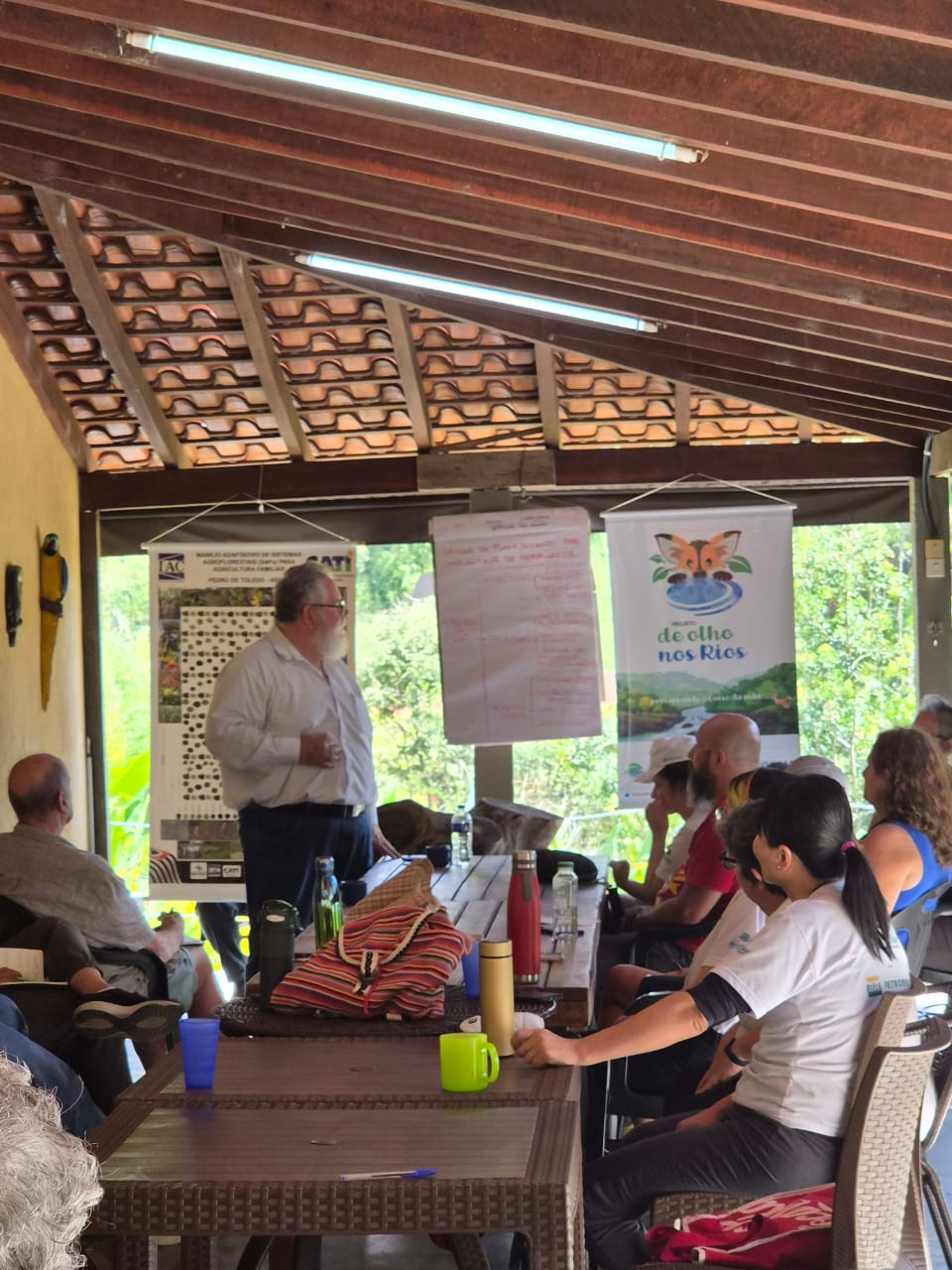 Oficina de Planejamento para Implantação de Agrofloresta mobiliza a Conexão De Olho no Córrego do Sertãozinho, em Amparo 
