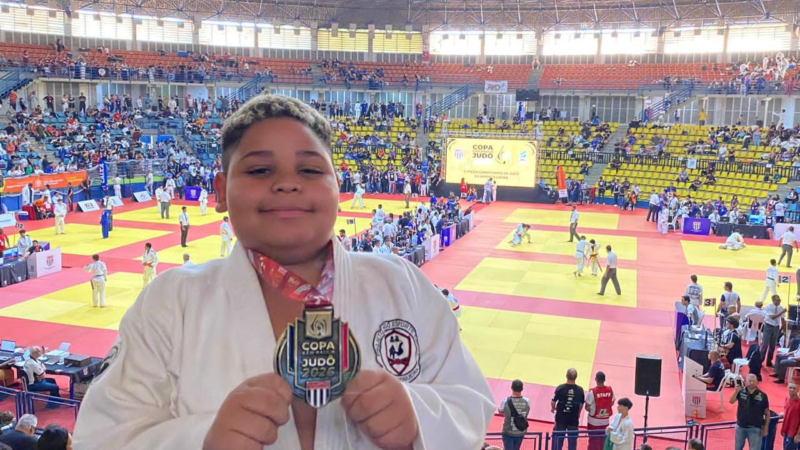 Judoca de Holambra conquista medalha de bronze em competição considerada a maior da modalidade na América Latina
