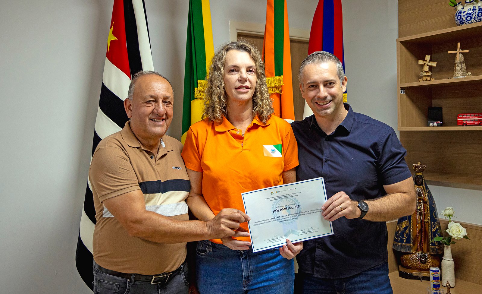 Holambra conquista Selo Federal de Excelência na gestão da Assistência Social