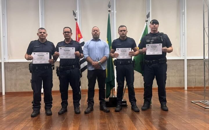 GCM de Santo Antônio de Posse participa de capacitação em Paulínia