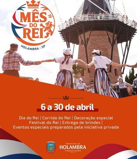 HOLAMBRA AMPLIA PROGRAMAÇÃO DO MÊS DO REI COM NOVIDADES E FORTE ADESÃO DO COMÉRCIO
