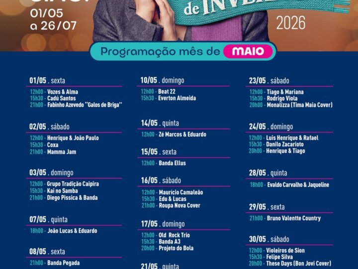 Vem aí o maior e mais aconchegante Festival de Inverno da Capital Nacional do Tricô!