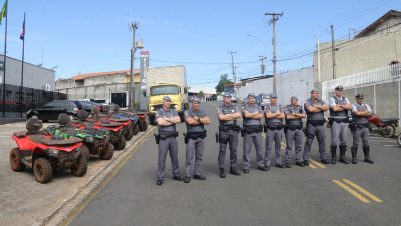 POLÍCIA RECUPERA QUADRICICLOS ROUBADOS E APREENDE VEÍCULO ADULTERADO APÓS AÇÃO CONJUNTA NO INTERIOR DE SP