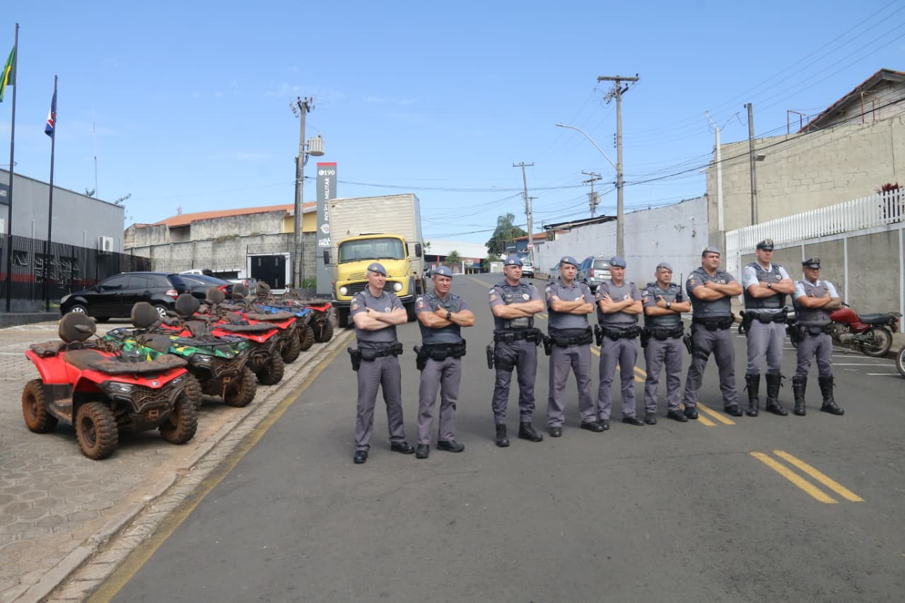 POLÍCIA RECUPERA QUADRICICLOS ROUBADOS E APREENDE VEÍCULO ADULTERADO APÓS AÇÃO CONJUNTA NO INTERIOR DE SP