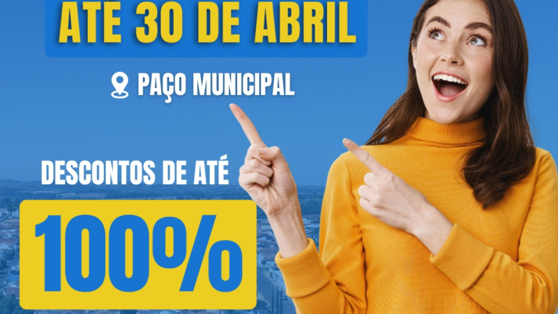 ATENÇÃO SANTO ANTONIO DE POSSE – Última semana para aderir ao REFIS 2026!