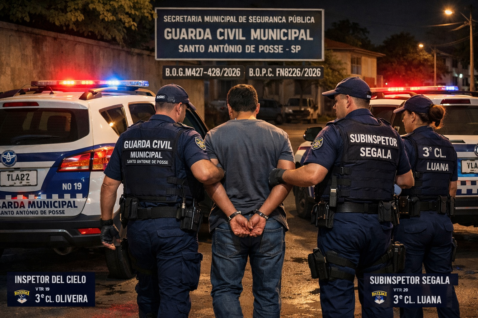 HOMEM É PRESO APÓS DESCUMPRIR MEDIDA PROTETIVA E AMEAÇAR EX COM FACA EM SANTO ANTÔNIO DE POSSE