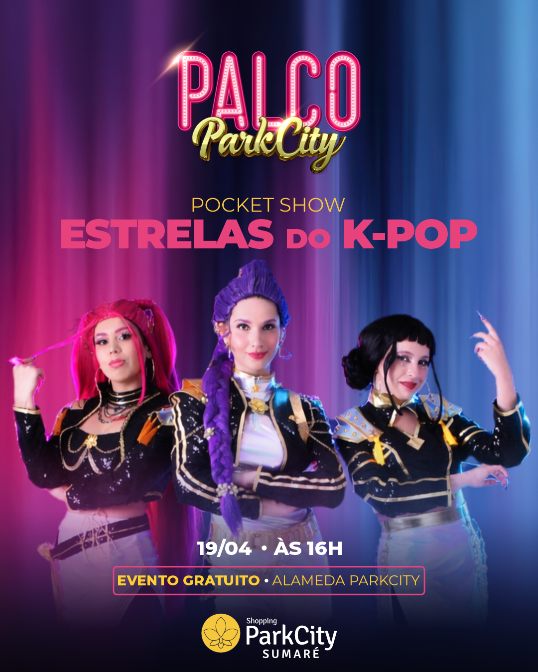 “Estrelas do K-Pop” é atração deste fim desemana no Shopping ParkCity Sumaré