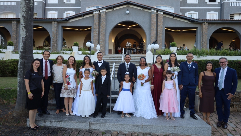 4º CASAMENTO COMUNITÁRIO REÚNE CASAIS EM CELEBRAÇÕES PROMOVIDAS NOS DIAS 11 E 12 DE ABRIL