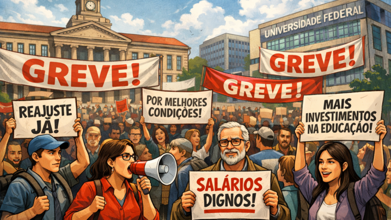 GREVE EM UNIVERSIDADES GANHA FORÇA NO BRASIL E ENVOLVE DEZENAS DE INSTITUIÇÕES E O LULA ESTA FAZENDO O QUE ?