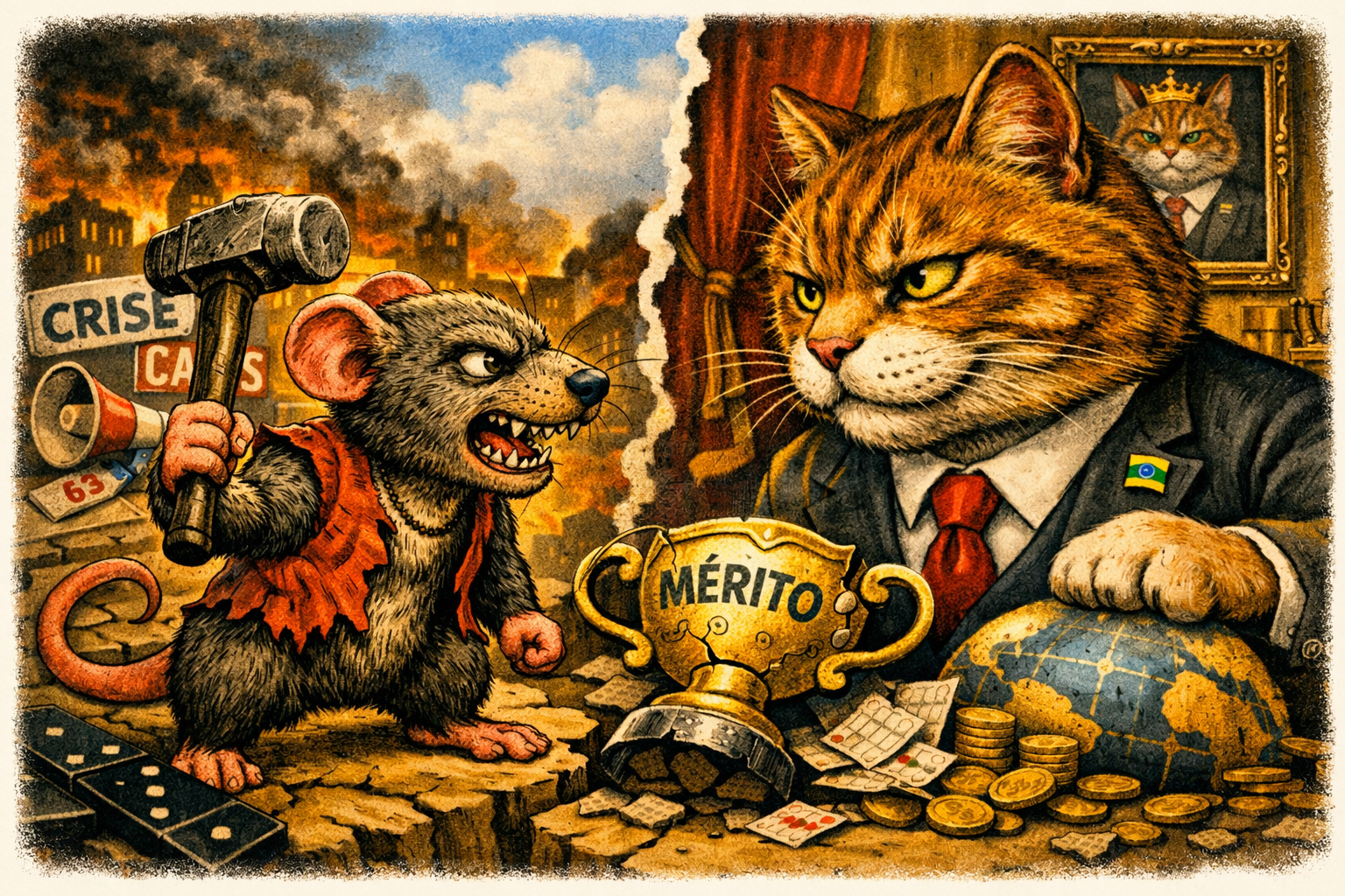 A Síndrome do Rato que Quer Matar o Gato