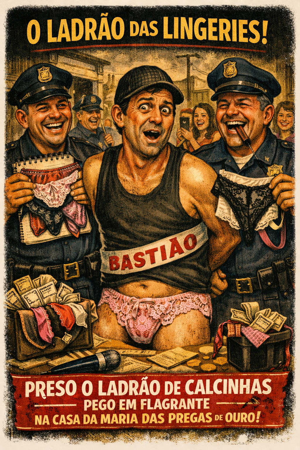 O Ladrão das Lingeries — A Justiça do Riso