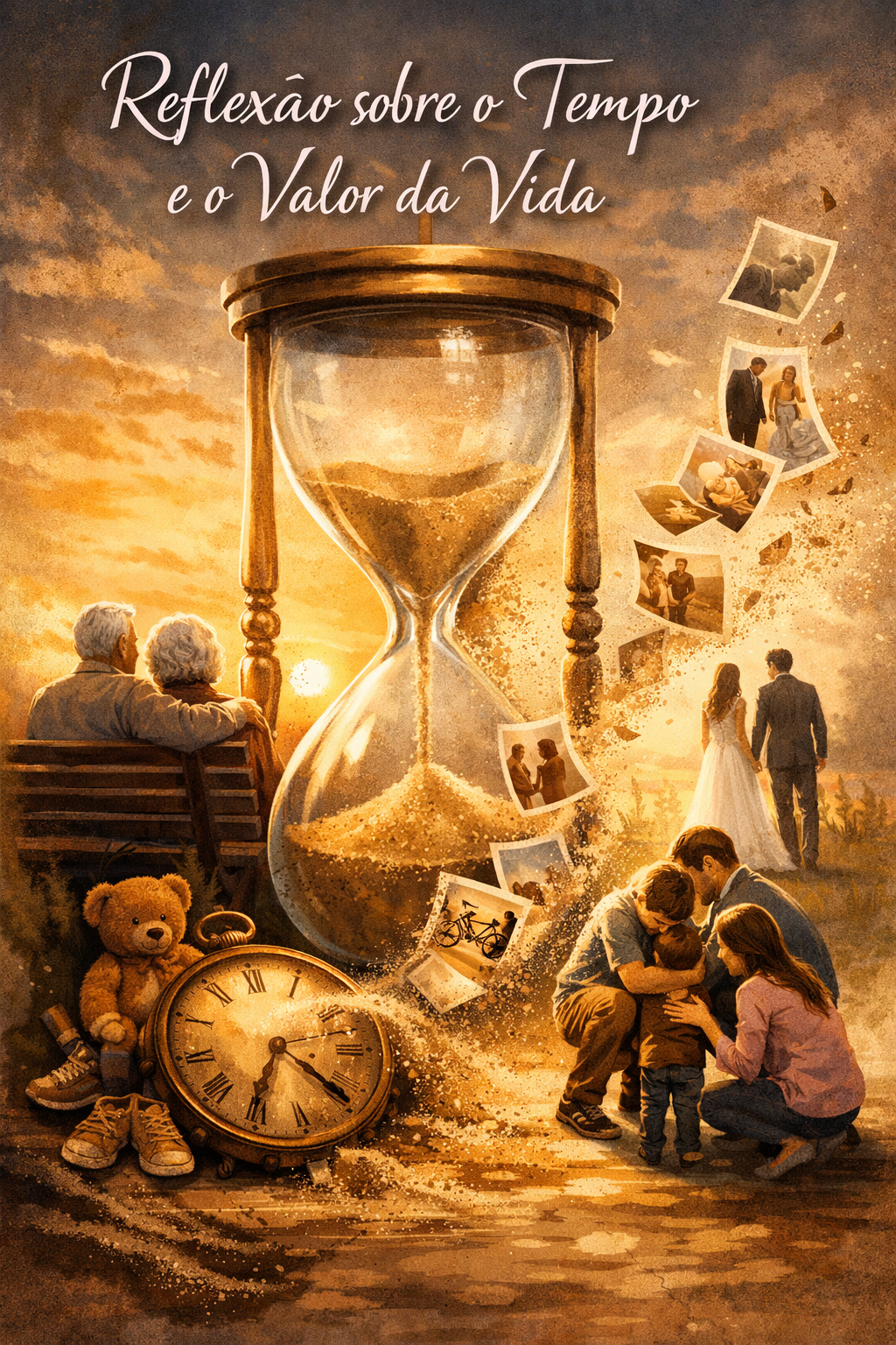 Reflexão sobre o Tempo e o Valor da Vida .