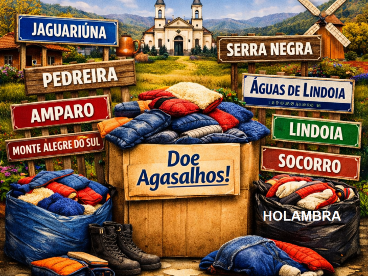 🧥 Campanha de Doação de Roupas de Frio começa com toda força no Circuito das Águas Paulista