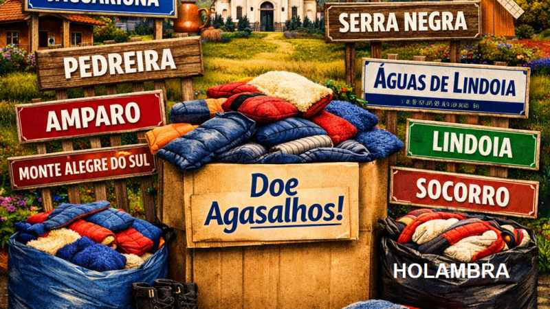 🧥 Campanha de Doação de Roupas de Frio começa com toda força no Circuito das Águas Paulista