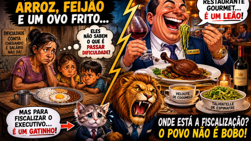 CÂMARA DE AMPARO PAGA AOS VEREADORES GASTRONOMIA INTERNACIONAL EM QUANTO O POVO SE LASCA EM UMA CIDADE SEM FISCALIZAÇÃO DO EXECUTIVO .ENQUANTO O POVO APERTA O CINTO, VEREADOR OSTENTA EM RESTAURANTE GOURMET E FALHA NA FISCALIZAÇÃO