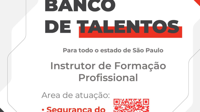 🚨 BANCO DE TALENTOS – INSTRUTOR DE FORMAÇÃO PROFISSIONAL II📍 Área: Segurança do Trabalho (Modalidade: Horista)🏫 SENAI Jaguariúna
