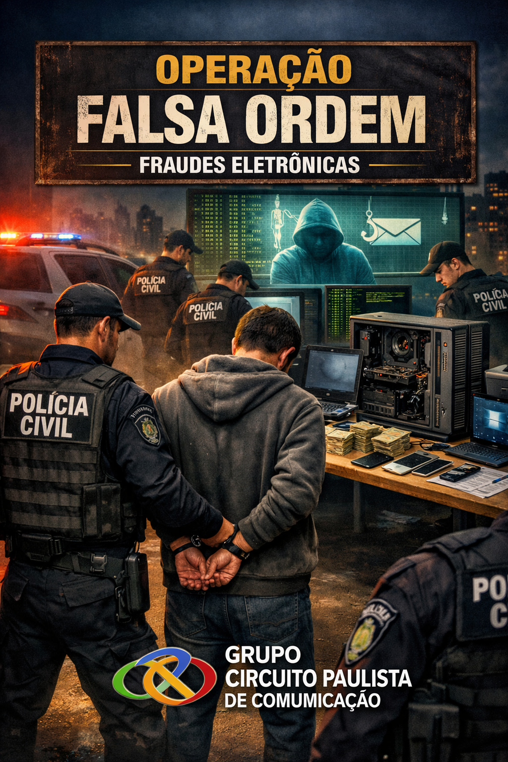 GOLPE DO FALSO ADVOGADO – Operação Falsa Ordem prende quatro suspeitos de fraudes eletrônicas em São Paulo . Uma das prisões ocorreu em JAGUARIÚNA .