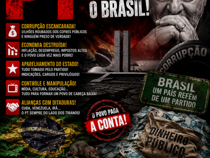 🚨 DENÚNCIA POLÍTICA: O LEGADO DO PT SOB JULGAMENTO DA POPULAÇÃO 🚨
