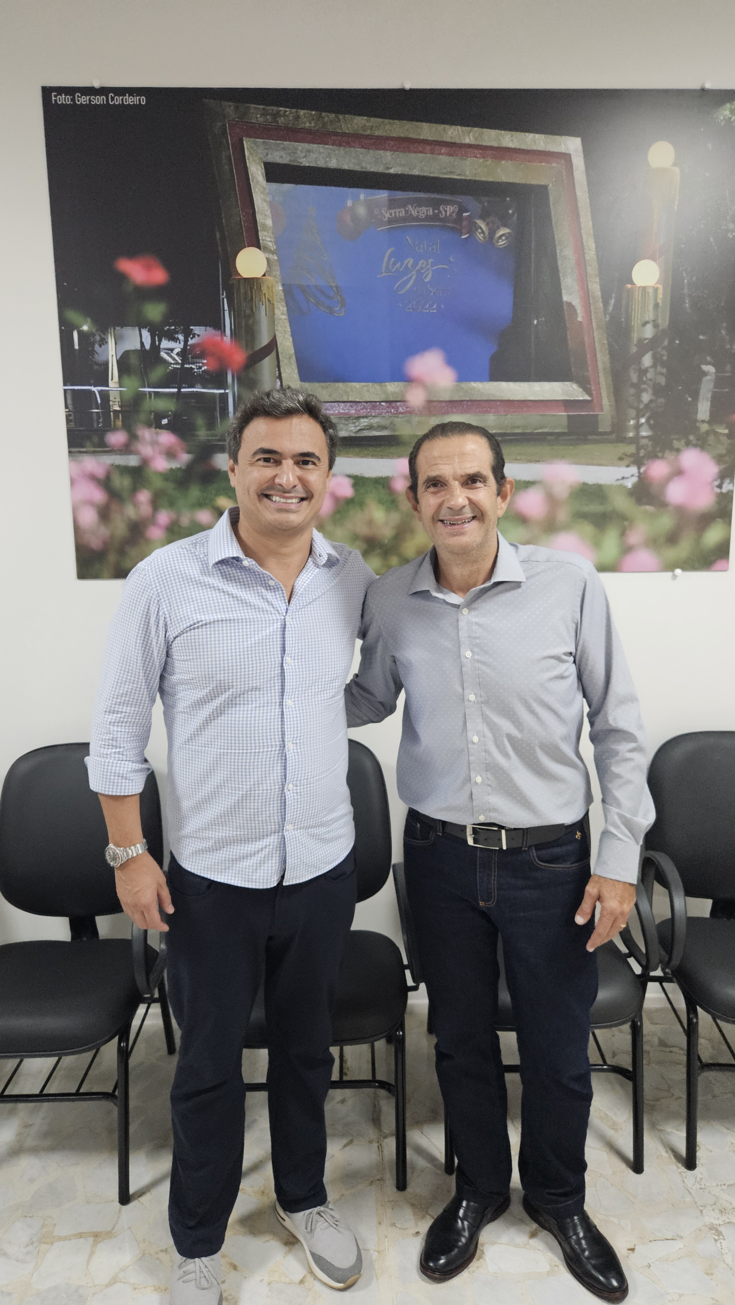 Elmir Chedid fortalece parcerias e articula novos investimentos durante visita do deputado federal Maurício Neves a Serra Negra