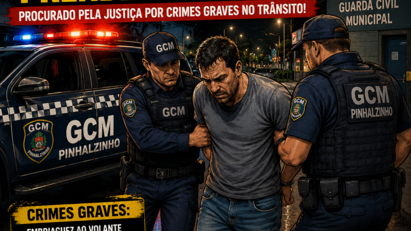 BOMBA EM PINHALZINHO: MOTORISTA COM HISTÓRICO DE EMBRIAGUEZ, LESÕES E MORTE NO TRÂNSITO É PRESO — ATÉ QUANDO VIDAS SERÃO COLOCADAS EM RISCO?