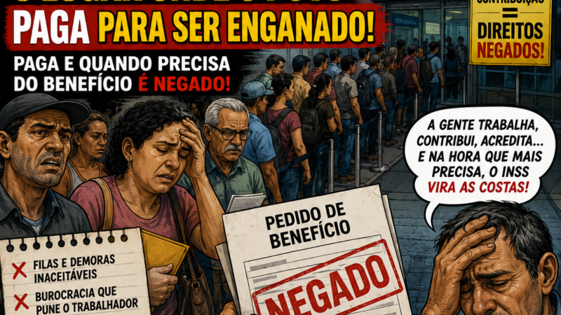INSS NO CENTRO DE CRÍTICAS: SEGURADOS RELATAM DIFICULDADES PARA ACESSO A BENEFÍCIOS