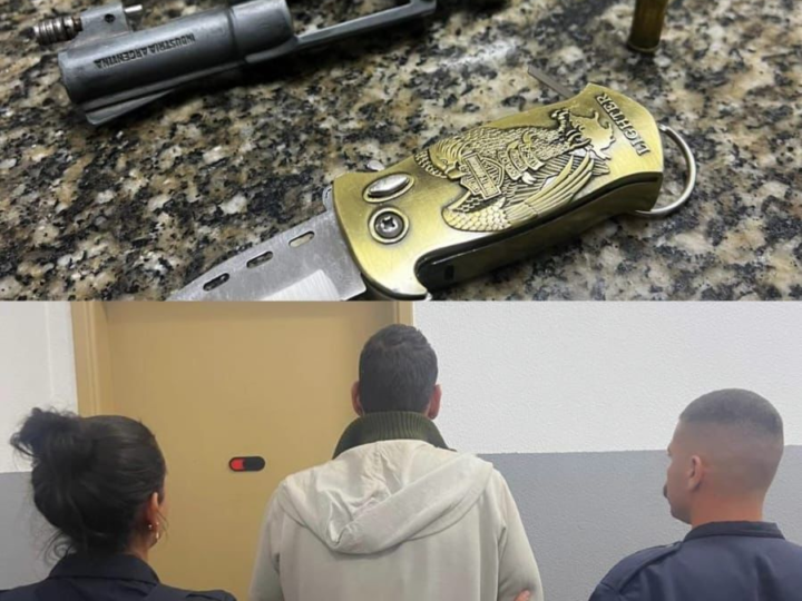 HOMEM É PRESO COM ARMA ILEGAL APÓS TENTAR FUGIR DA POLÍCIA EM JAGUARIÚNA