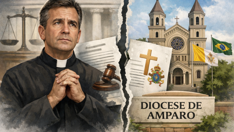Condenação de sacerdote gera reações distintas em Amparo