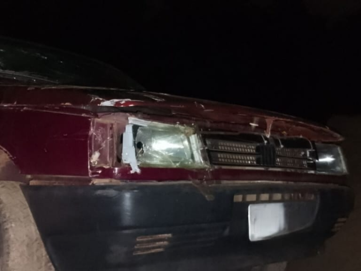 MOTORISTA FOGE APÓS ACIDENTE QUE ATINGIU VIATURA DA GUARDA EM JAGUARIÚNA