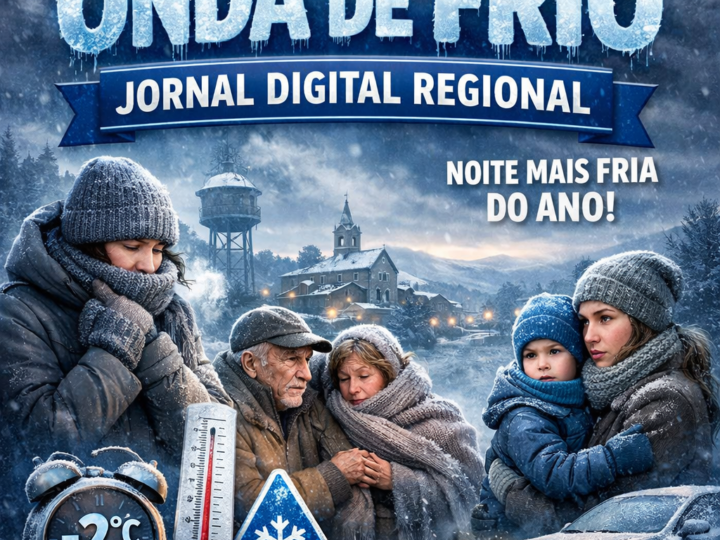 ONDA DE FRIO DERRUBA TEMPERATURAS E REGIÃO REGISTRA A NOITE MAIS FRIA DO ANO