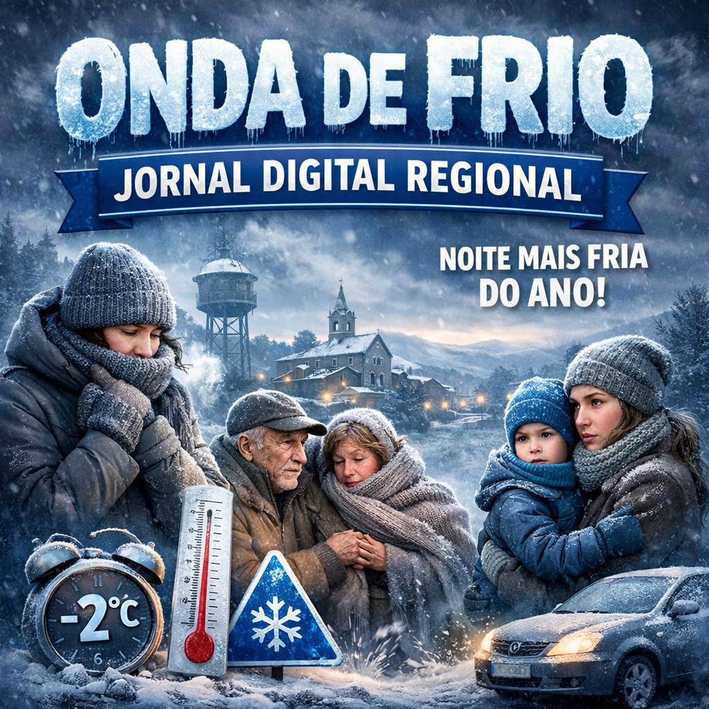 ONDA DE FRIO DERRUBA TEMPERATURAS E REGIÃO REGISTRA A NOITE MAIS FRIA DO ANO