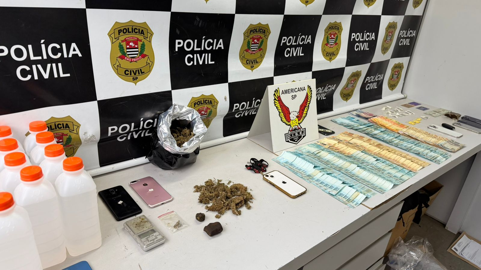 🚔 OPERAÇÃO “SPAZIO” DESARTICULA ESQUEMA DE TRÁFICO COM ENTREGA EM DOMICÍLIO EM AMERICANA