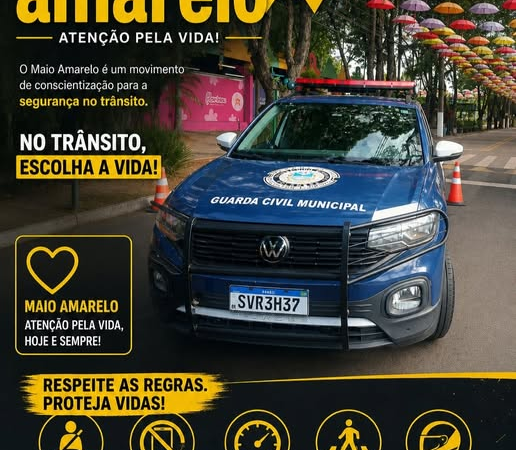 Fiscalização e orientação no trânsito em Holambra