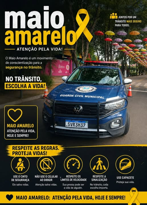 Fiscalização e orientação no trânsito em Holambra