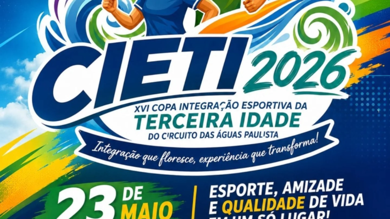 JAGUARIÚNA SEDIARÁ, NO SÁBADO, COPA INTEGRAÇÃO ESPORTIVA DA TERCEIRA IDADE