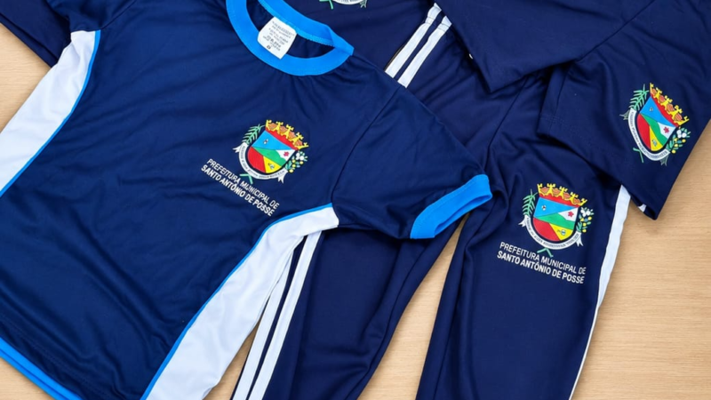 Santo Antônio de Posse: Entrega dos uniformes escolares para toda a Rede Municipal começa na próxima semana