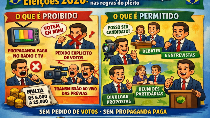 Eleições 2026: confira as principais mudanças nas regras do pleitoO que é proibido