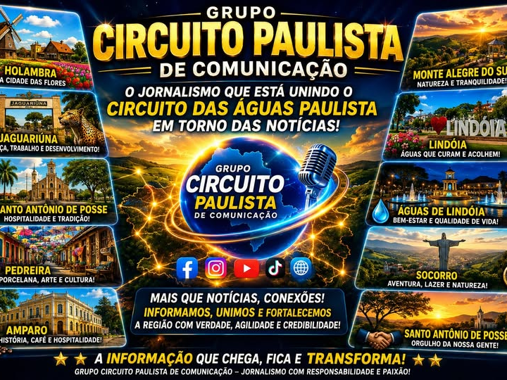 GRUPO CIRCUITO PAULISTA DE COMUNICAÇÃO: O JORNALISMO QUE UNE O CIRCUITO DAS ÁGUAS EM TORNO DA NOTÍCIA