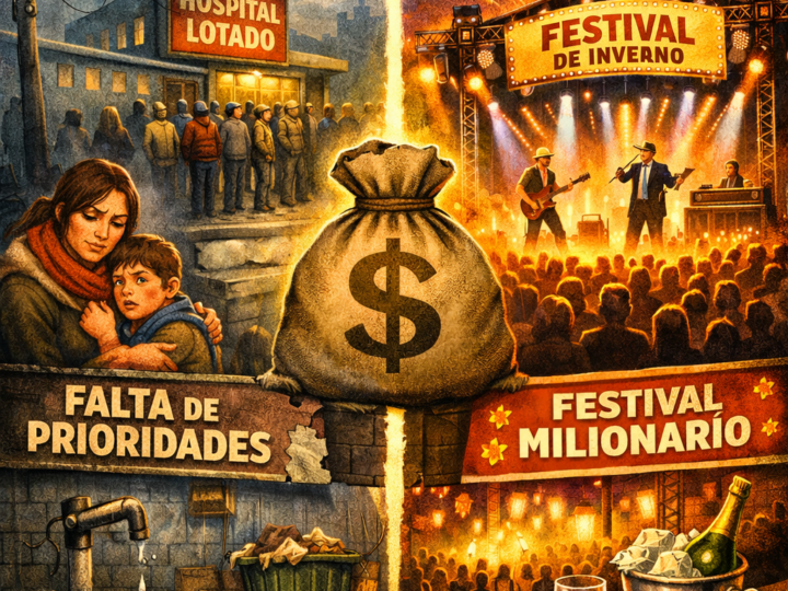 ENQUANTO FALTAM PRIORIDADES, AMPARO ANUNCIA FESTIVAL MILIONÁRIO
