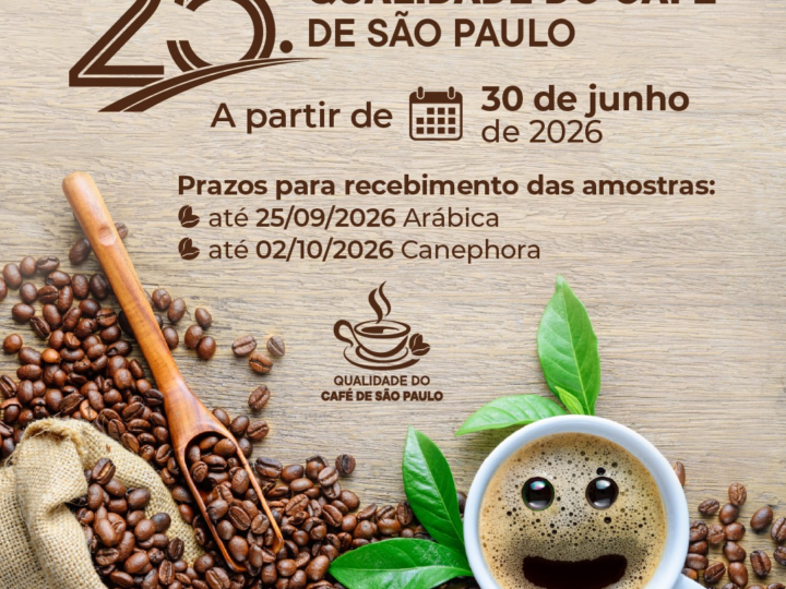 De olho no mercado de cafés especiais, São Paulo abre inscrições para 25º ‘Concurso Estadual Qualidade do Café’