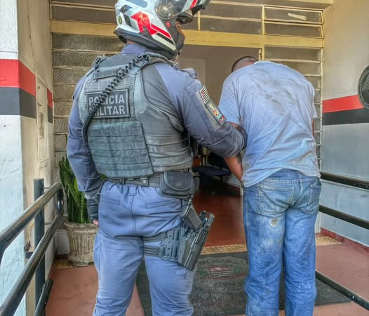 POLÍCIA MILITAR CAPTURA PROCURADO PELA JUSTIÇA EM MONTE ALEGRE DO SUL