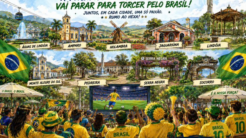 🇧🇷 CIRCUITO DAS ÁGUAS PAULISTA ENTRA NO CLIMA DA COPA E TORCIDA SE PREPARA PARA APOIAR A SELEÇÃO 🇧🇷