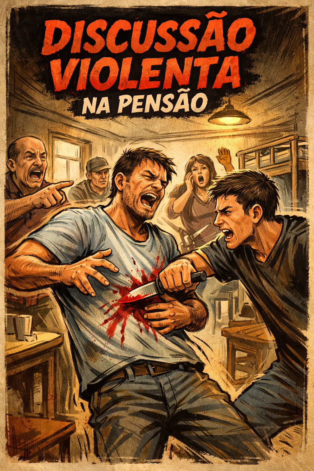 HOMEM É ESFAQUEADO DURANTE DISCUSSÃO EM ITAPIRA E AGRESSOR ACABA DETIDO