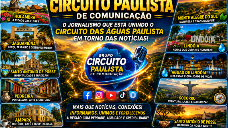 GRUPO CIRCUITO PAULISTA DE COMUNICAÇÃO: O JORNALISMO QUE UNE O CIRCUITO DAS ÁGUAS EM TORNO DA NOTÍCIA