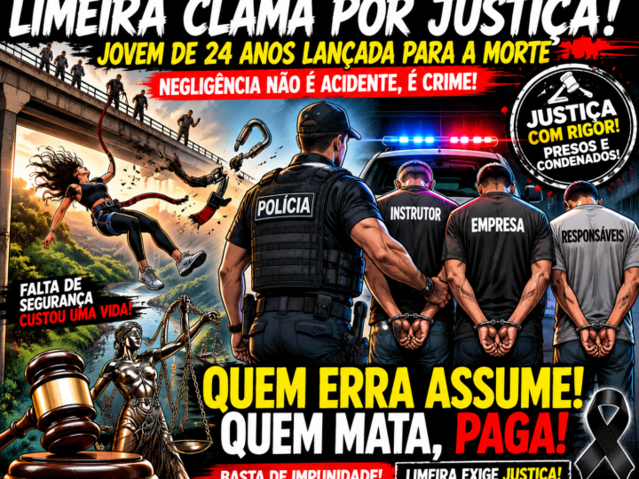 PRISÃO E CONDENAÇÃO: RESPONSÁVEIS POR MORTE EM SALTO EM LIMEIRA DEVEM PAGAR PELO CRIME