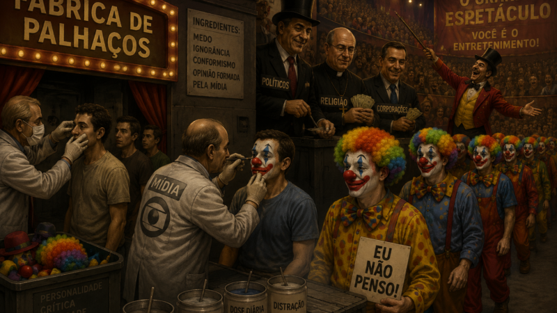 A POLÍTICA BRASILEIRA E A FÁBRICA DE PALHAÇOS