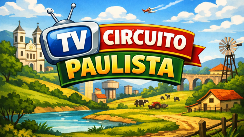 TV CIRCUITO PAULISTA . A TV DO CIRCUITO DAS ÁGUAS PAULISTA .
