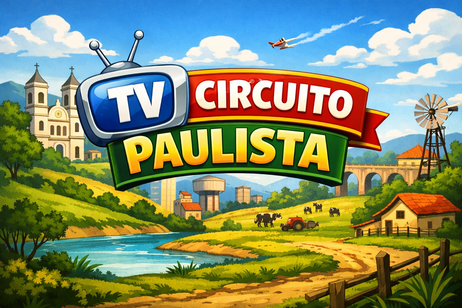 TV CIRCUITO PAULISTA . A TV DO CIRCUITO DAS ÁGUAS PAULISTA .