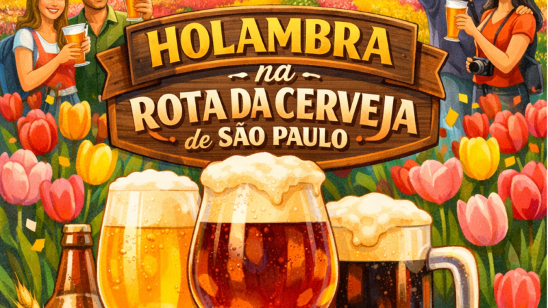 HOLAMBRA PASSA A INTEGRAR A NOVA ROTA DA CERVEJA DE SÃO PAULO