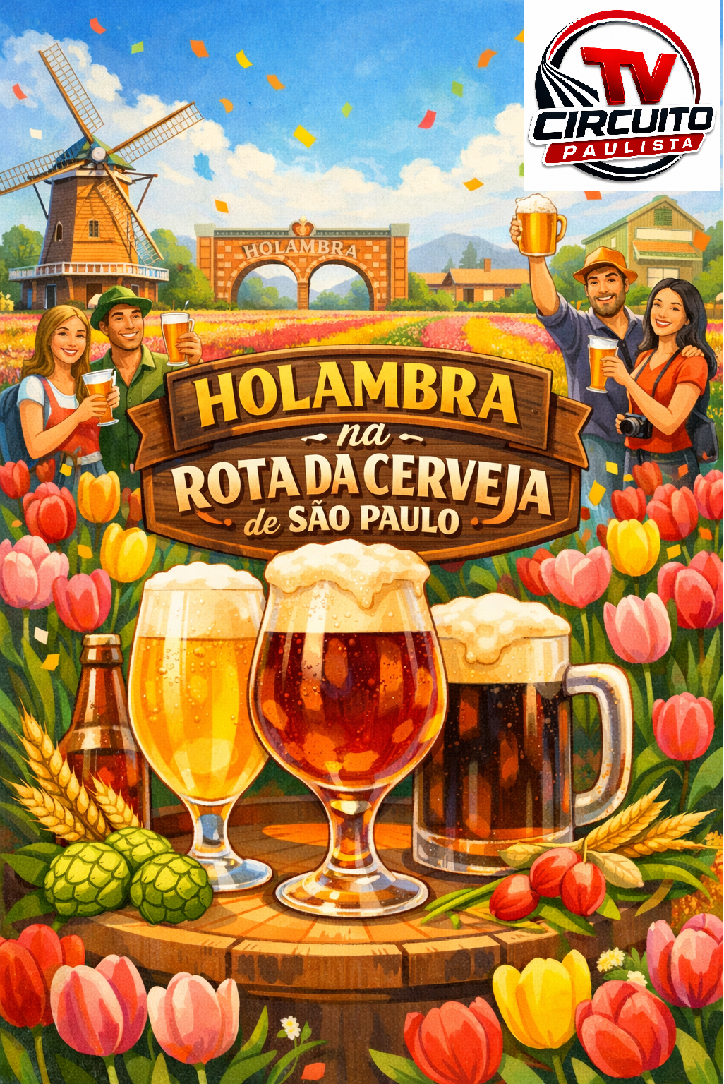 HOLAMBRA PASSA A INTEGRAR A NOVA ROTA DA CERVEJA DE SÃO PAULO
