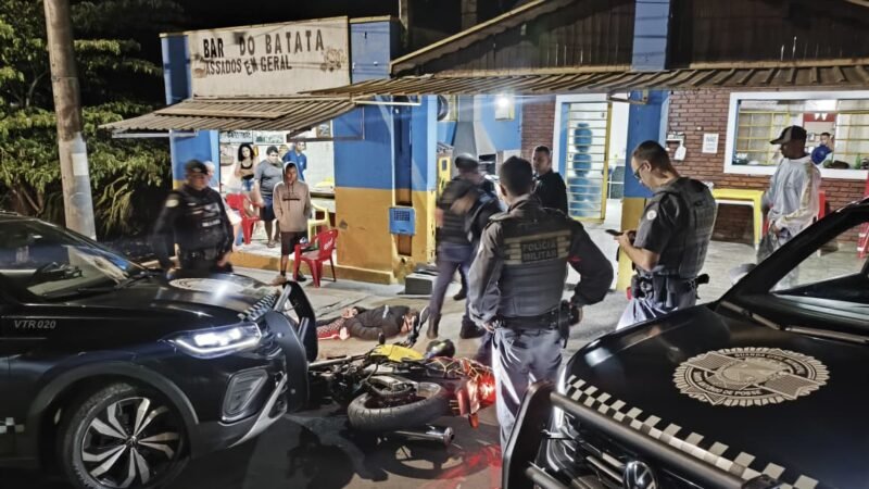 AÇÃO CONJUNTA ENTRE GCM E POLÍCIA MILITAR TERMINA COM ABORDAGEM DE MOTOCICLISTA APÓS FUGA EM SANTO ANTÔNIO DE POSSE